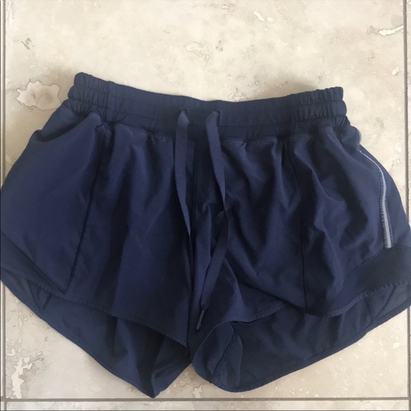 lululemon athletica Pants - Lululemon Hotty Hot Shorts Navy